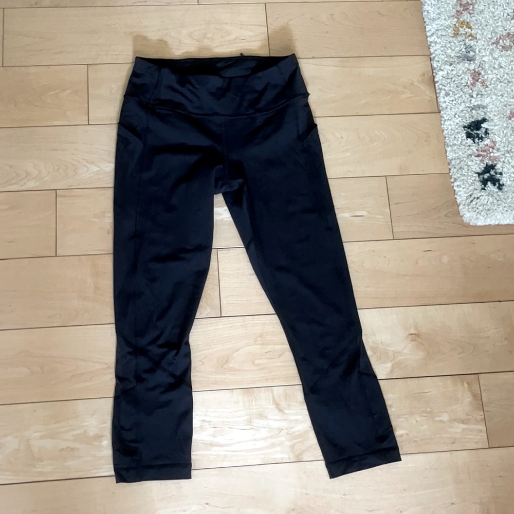 Lulu lemon Mesh Panel Crops
